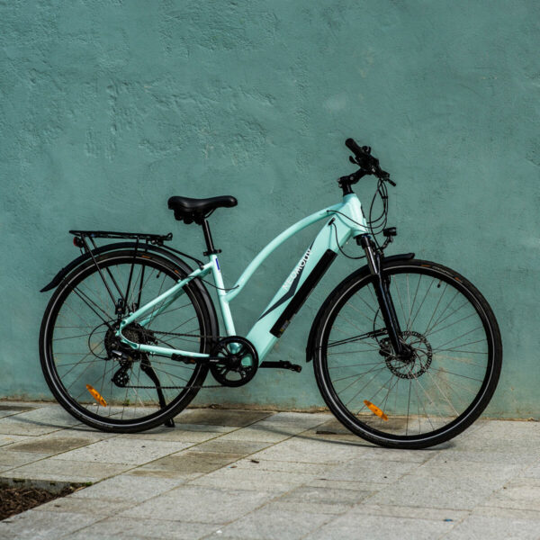 Vélo tout chemin électrique NEOMOUV RAIPON Bleu