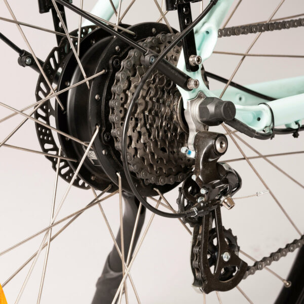 Vélo tout chemin électrique NEOMOUV RAIPON Bleu