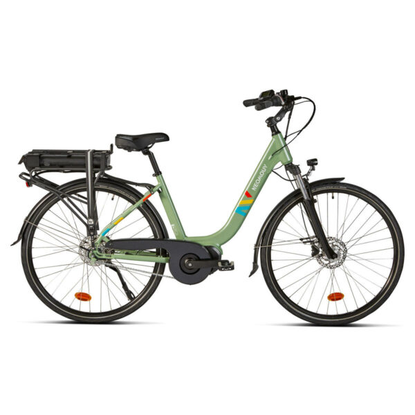 Vélo ville électrique NEOMOUV Allegria 2 Hydraulique N7 Vert