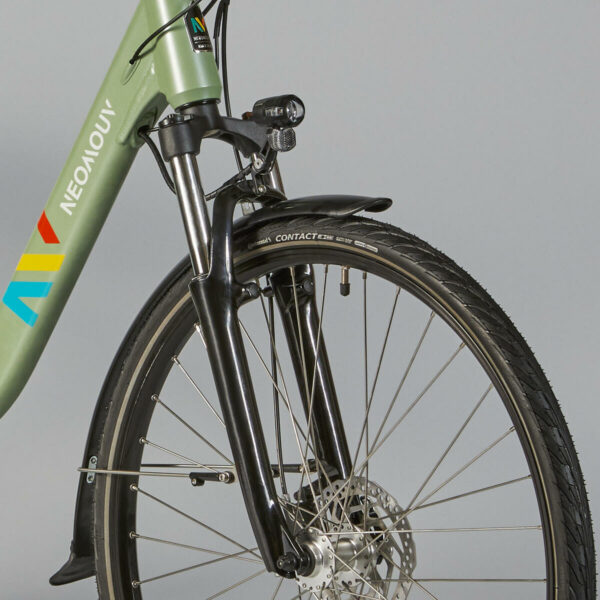 Vélo ville électrique NEOMOUV Allegria 2 Hydraulique N7 Vert