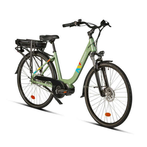 Vélo ville électrique NEOMOUV Allegria 2 Hydraulique N7 Vert