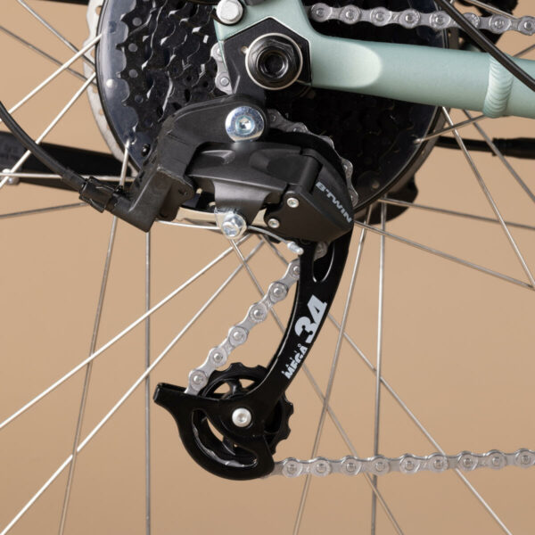 Vélo ville longue distance 500 ASSISTANCE ELECTRIQUE CADRE BAS