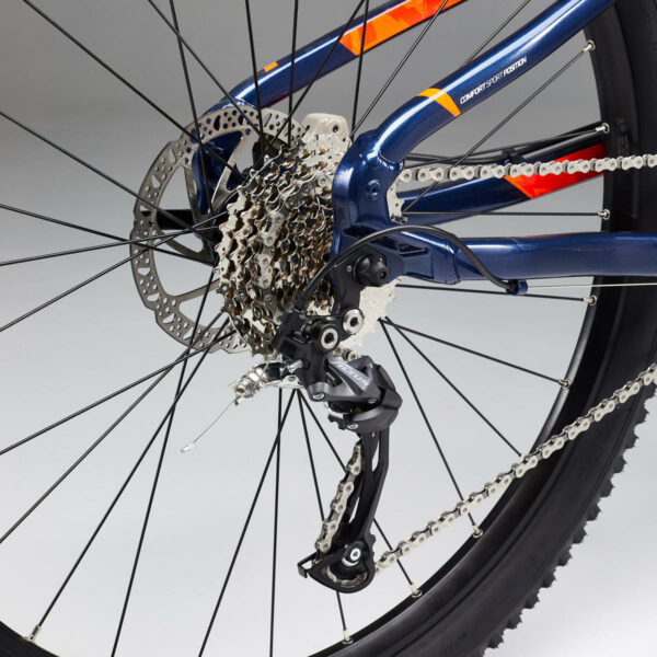 Vélo vtt tout SUSPENDU ST 540 S BLEU ORANGE 27,5"