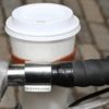 Porte-gobelet pour vélo en cuir