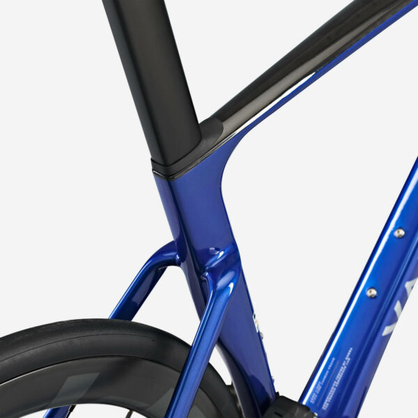 Vélo de route RCR RIVAL AXS CAPTEUR DE PUISSANCE BLEU INDIGO VIF