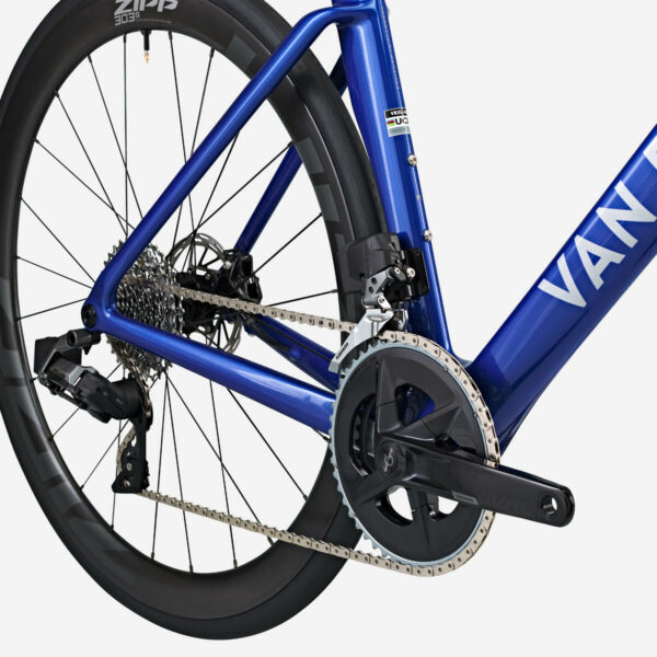 Vélo de route RCR RIVAL AXS CAPTEUR DE PUISSANCE BLEU INDIGO VIF