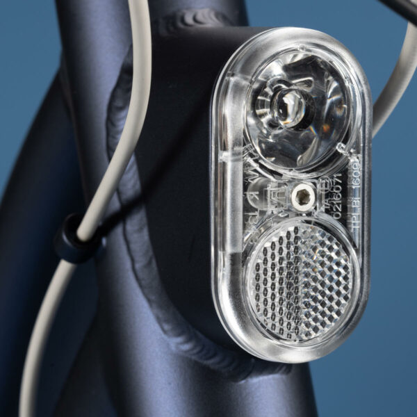 Vélo de ville électrique ELOPS 900 CADRE HAUT BLEU MARINE