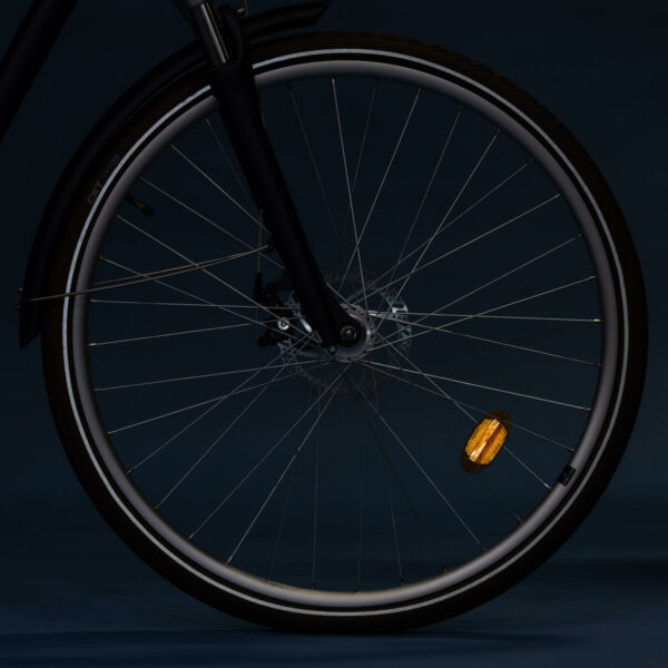 Vélo de ville électrique ELOPS 900 CADRE HAUT BLEU MARINE