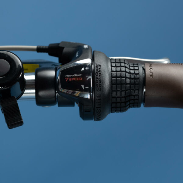 Vélo de ville électrique ELOPS 900 CADRE HAUT BLEU MARINE