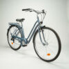 Vélo de ville ELOPS 120 à CADRE BAS BLEU