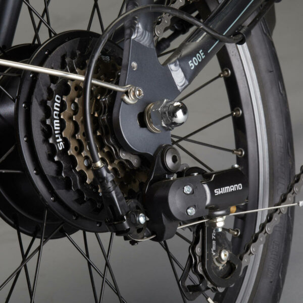 Vélo Pliant a Assistance électrique TILT 500 GRIS NOIR