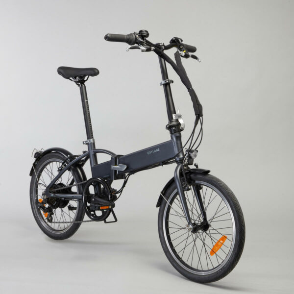 Vélo Pliant a Assistance électrique TILT 500 GRIS NOIR