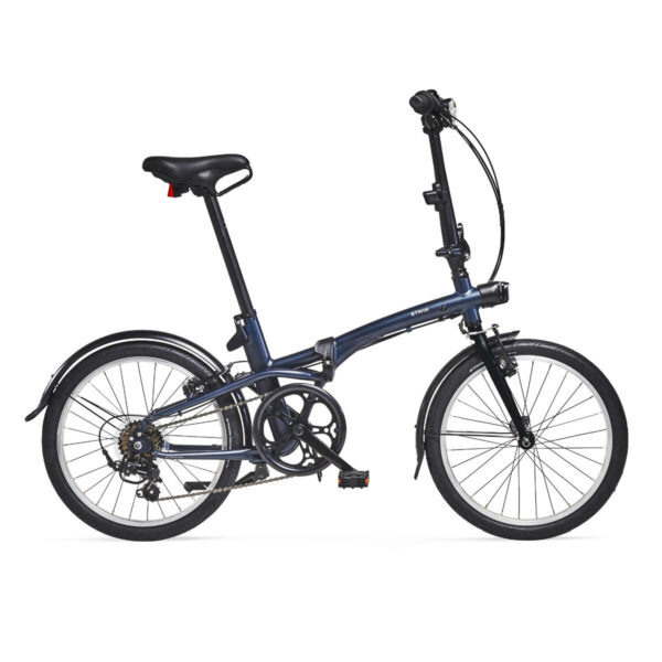 Vélo pliant FOLD 500 BLEU FONCE