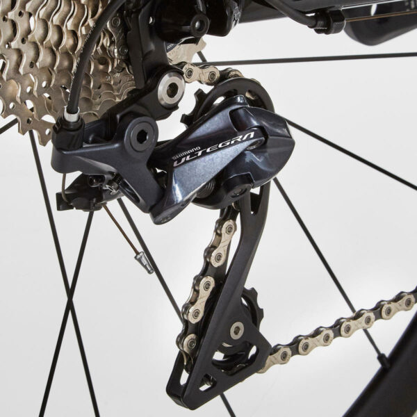 Vélo route EDR AF ULTEGRA BLANC NOIR