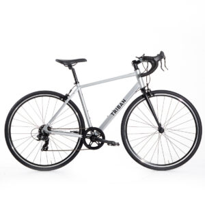 Vélo de route homme CYCLOTOURISME RC100 GRIS