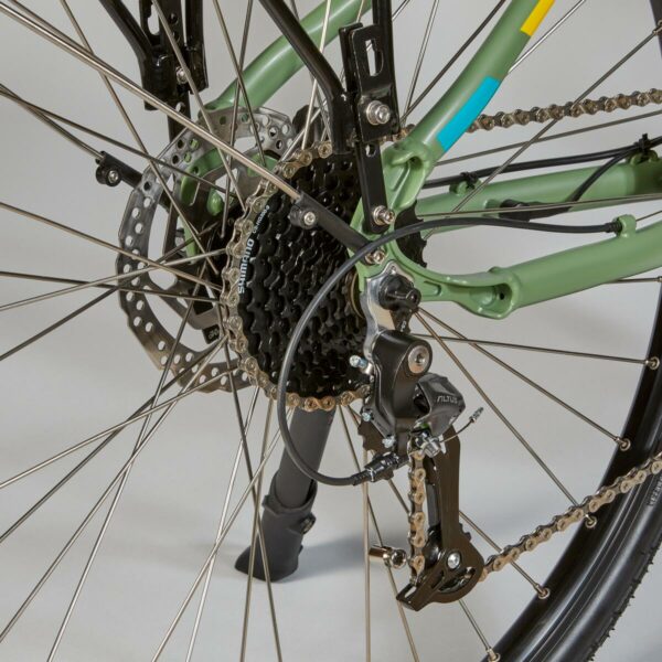 Vélo tout chemin électrique NEOMOUV RAIPON 2 High Frame Kaki