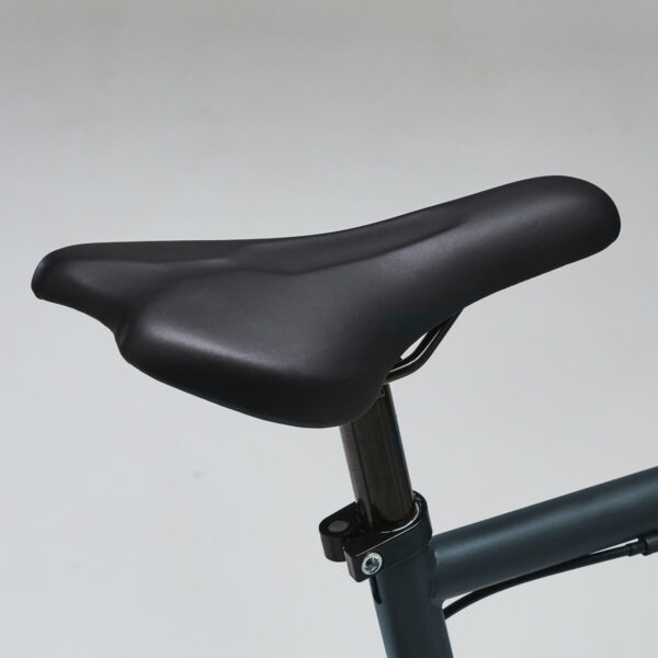 Vélo Ville SINGLE SPEED 500 GRIS Carbone