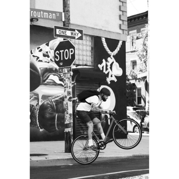 Vélo Ville SINGLE SPEED 500 Orange