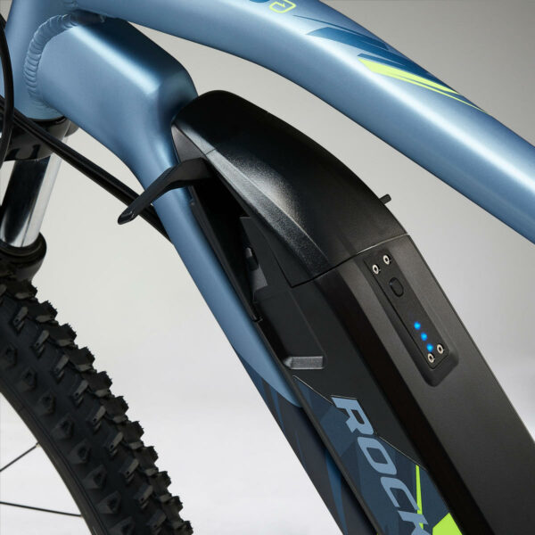 Vélo VTT électrique semi-rigide 27'5" E-ST 100 BLEU