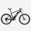 Vélo VTT électrique semi-rigide 27,5" E-ST 500 NOIR