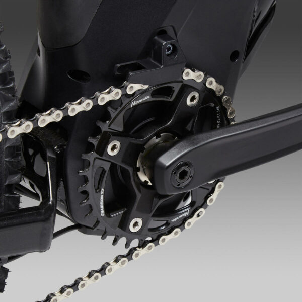 Vélo VTT électrique semi-rigide 27,5" E-ST520 Noir Violet