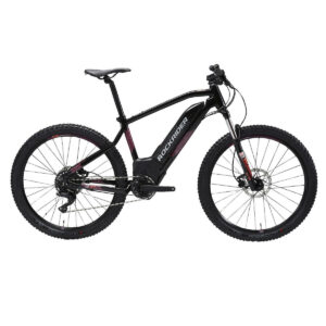 Vélo VTT électrique semi-rigide 27,5" E-ST520 Noir Violet