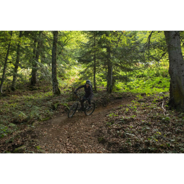 vélo VTT électrique semi-rigide 27,5" femme E-ST 500 prune