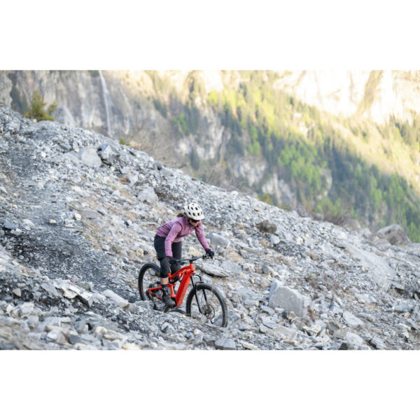 Vélo VTT électrique tout suspendu 29" E-EXPL 520 S Rouge vif