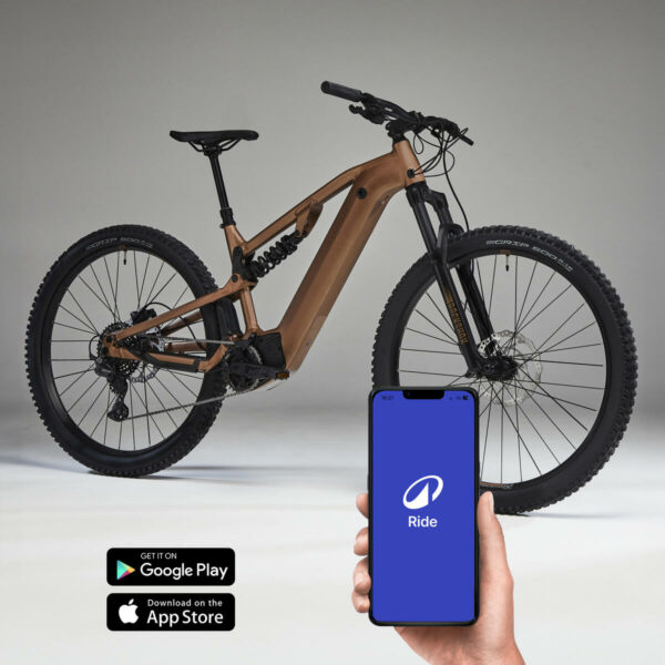 Vélo VTT électrique tout suspendu 29" - E-EXPL 700 S Cuivre