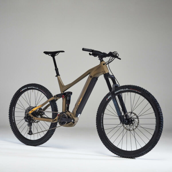 Vélo Vtt électrique tout suspendu 29" STILUS E-ALL MOUNTAIN Ocre