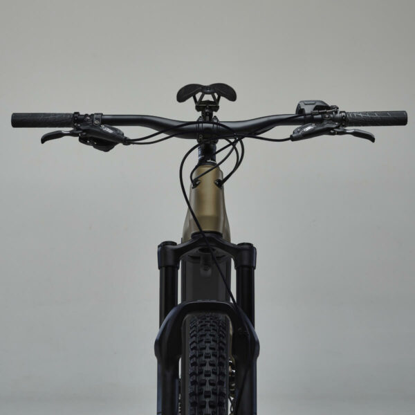 Vélo Vtt électrique tout suspendu 29" STILUS E-ALL MOUNTAIN Ocre