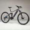 Vélo VTT ELECTRIQUE tout suspendu 29" STILUS E-TRAIL Gris