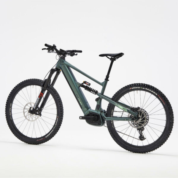Vélo VTT électrique tout suspendu 29"/27,5" STILUS E-BIG MOUNTAIN vert