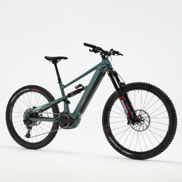 Vélo VTT électrique tout suspendu 29"/27,5" STILUS E-BIG MOUNTAIN vert