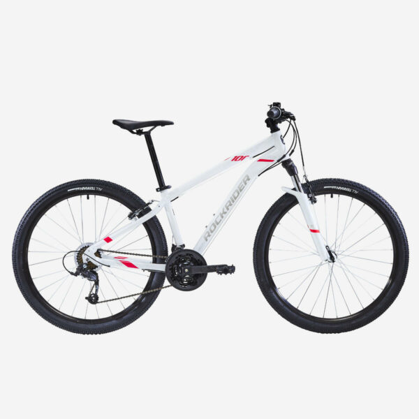 Vélo Vtt ST 100 Femme BLANC ROSE 27,5"
