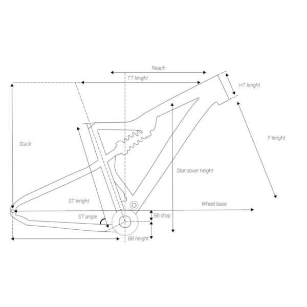 VÉLO VTT ST 530 S NOIR ROUGE 27,5"