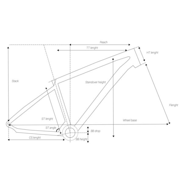 Vélo Vtt ST 900 GRIS ORANGE 27,5"