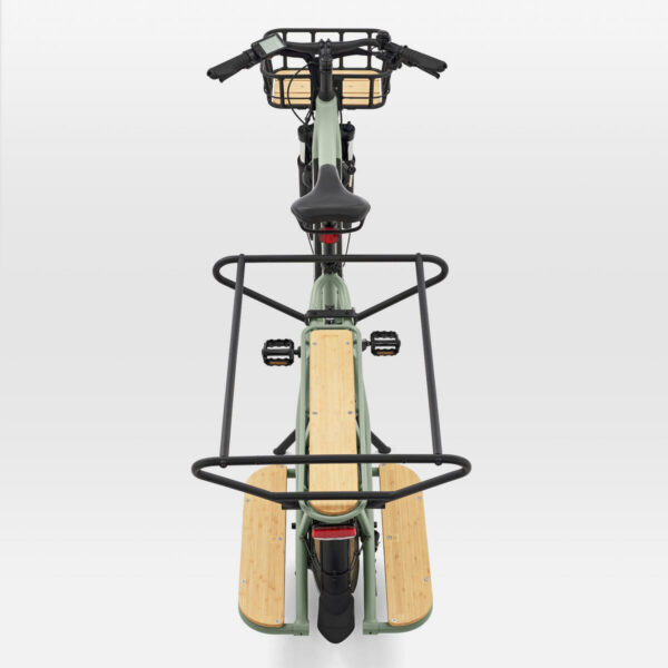 Vélocargo électrique Longtail CHARGEMENT ARRIERE R500E