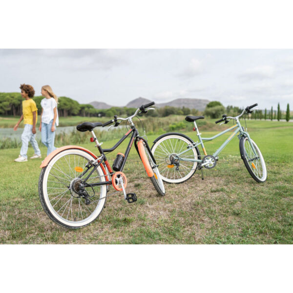 Vélo VTC Enfant RIVERSIDE 500 KAKI 24" 9-12 ans