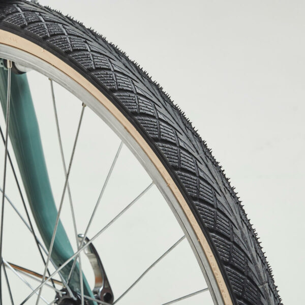 Vélo VTC Enfant RIVERSIDE 500 KAKI 24" 9-12 ans